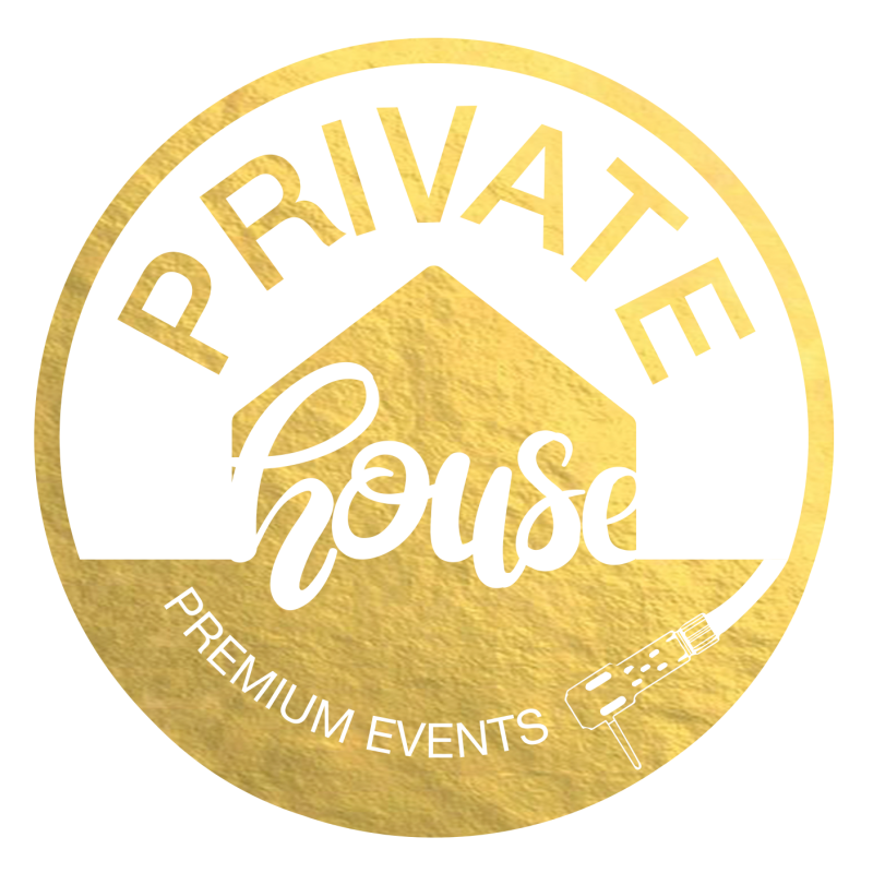 private house logo arany